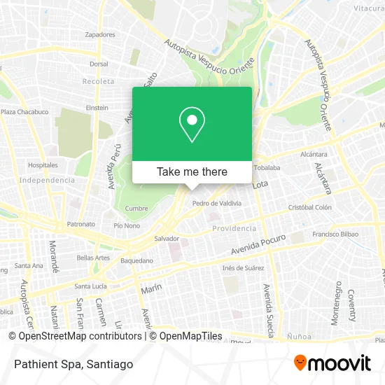 Pathient Spa map