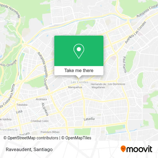 Raveaudent map