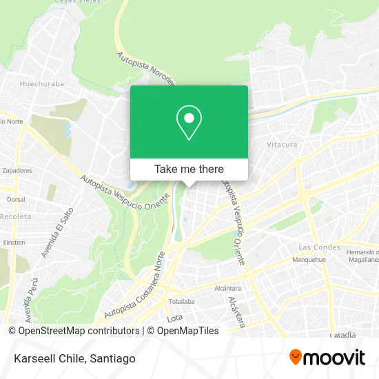Karseell Chile map