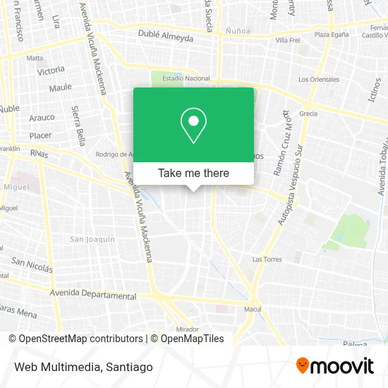 Web Multimedia map