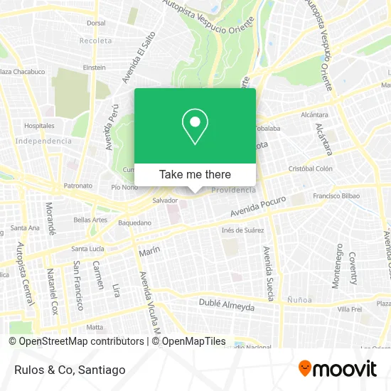 Rulos & Co map