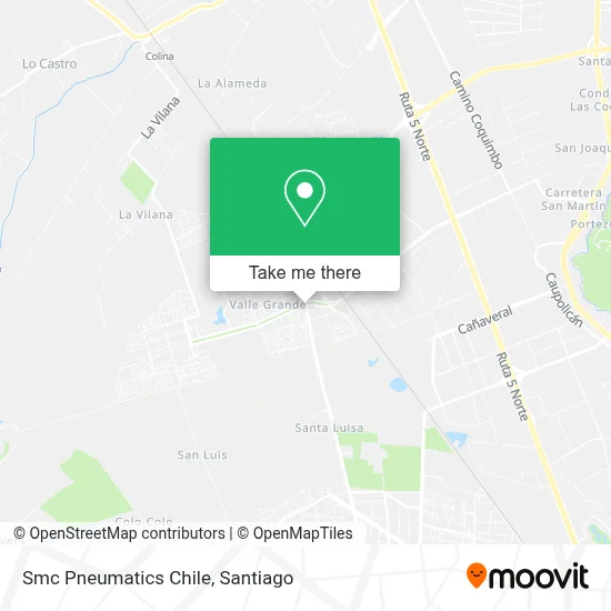 Smc Pneumatics Chile map