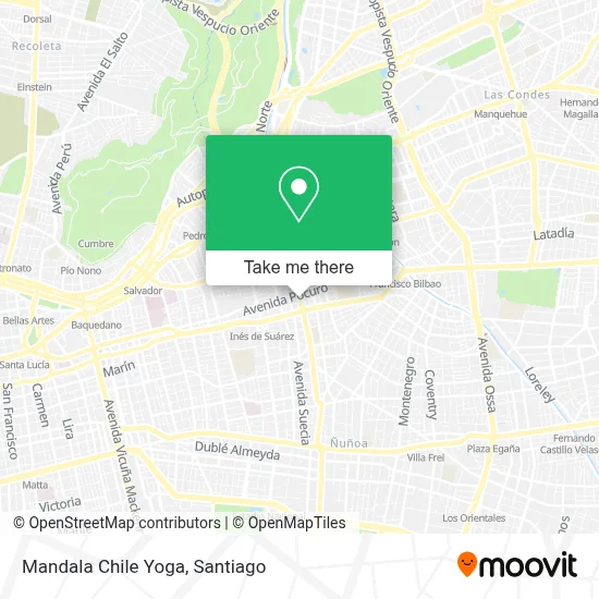 Mandala Chile Yoga map