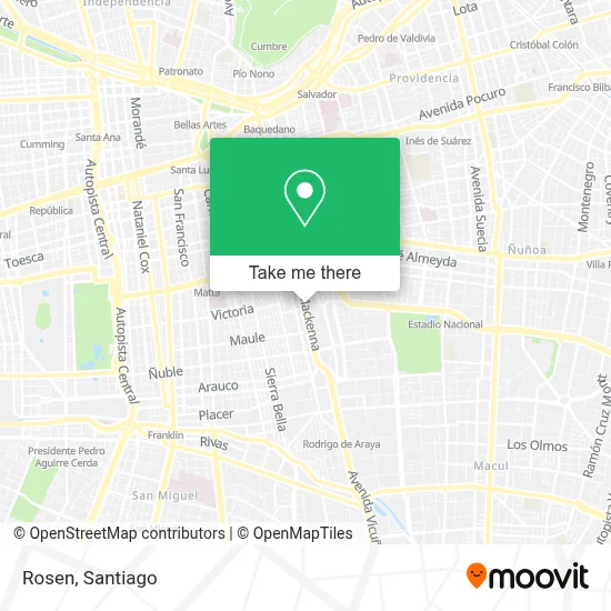 Rosen map