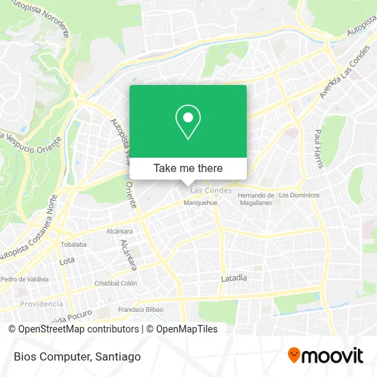 Bios Computer map