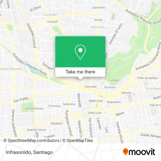 Infrasonido map