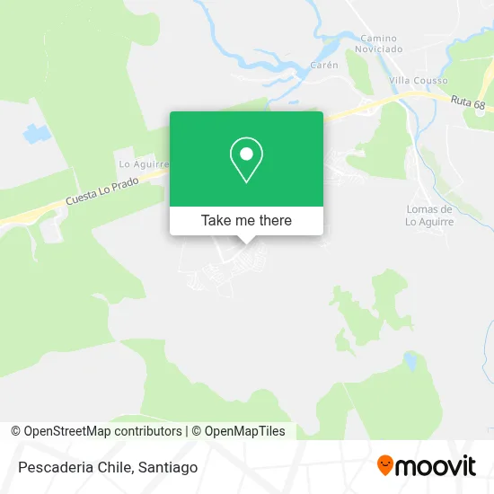 Pescaderia Chile map
