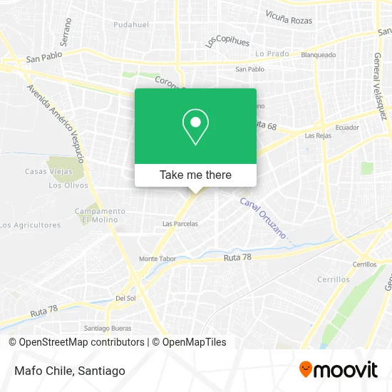 Mafo Chile map