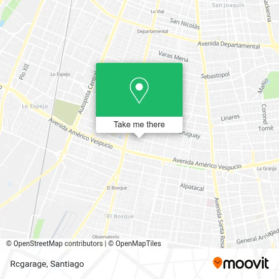 Rcgarage map