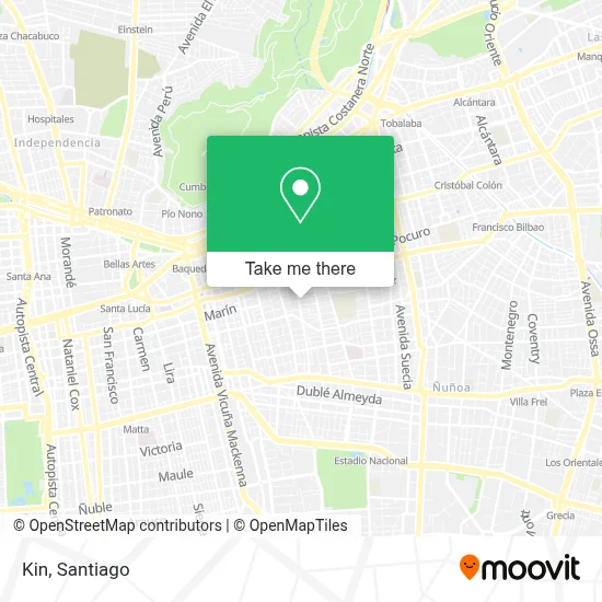 Kin map