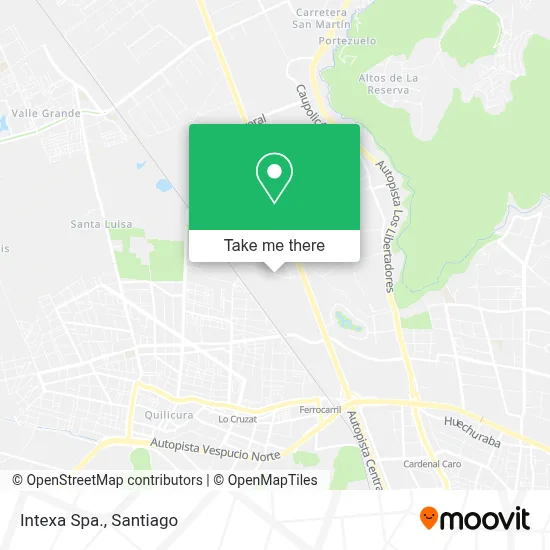 Intexa Spa. map