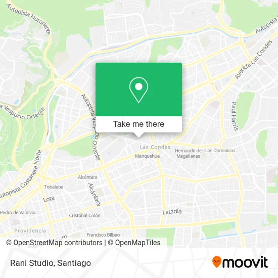 Rani Studio map