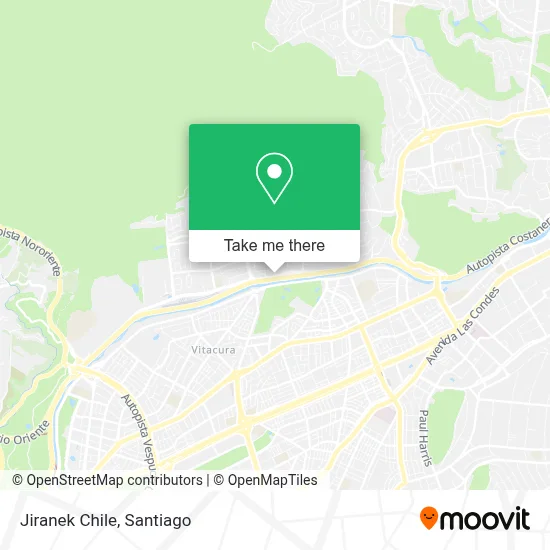 Jiranek Chile map