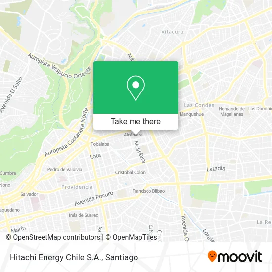 Hitachi Energy Chile S.A. map