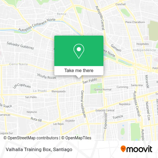 Valhalla Training Box map