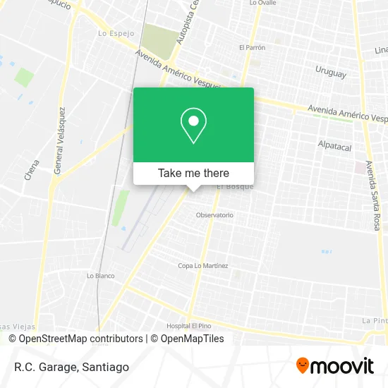 R.C. Garage map