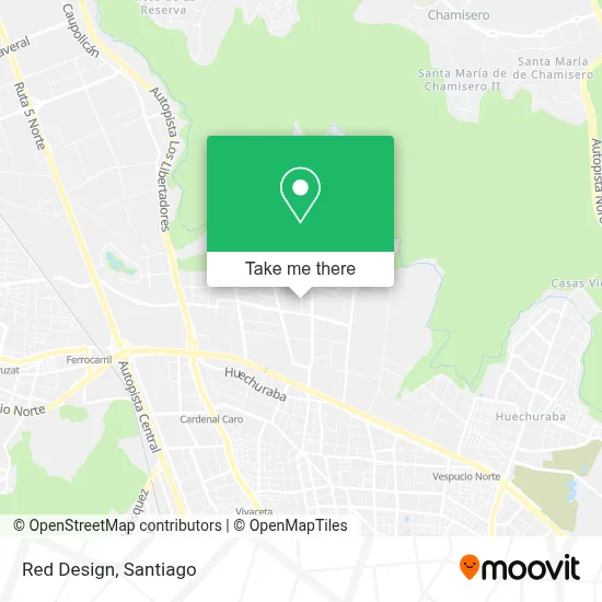 Red Design map