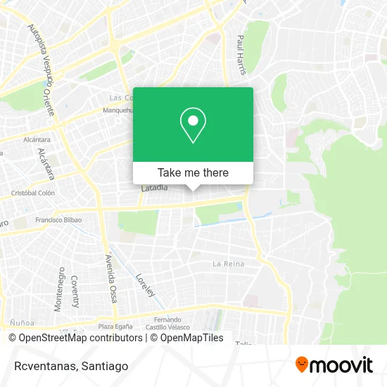Rcventanas map