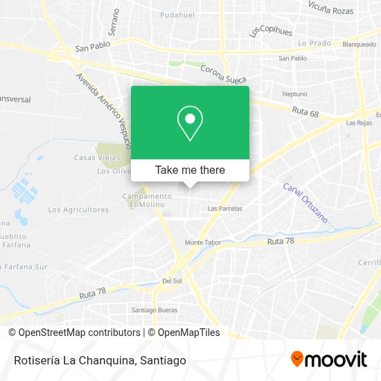 Rotisería La Chanquina map