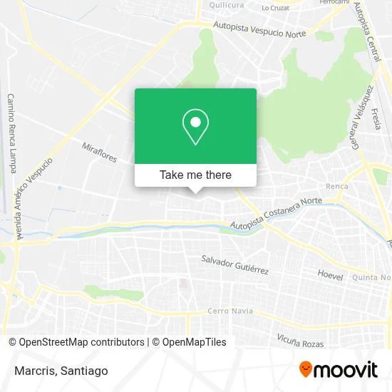 Marcris map