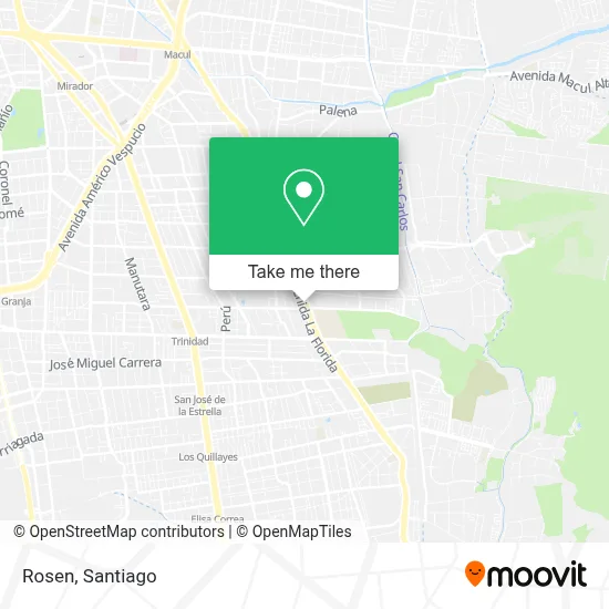 Rosen map