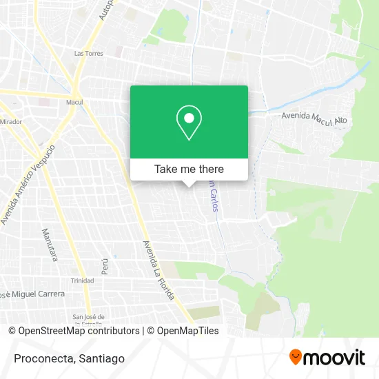 Proconecta map