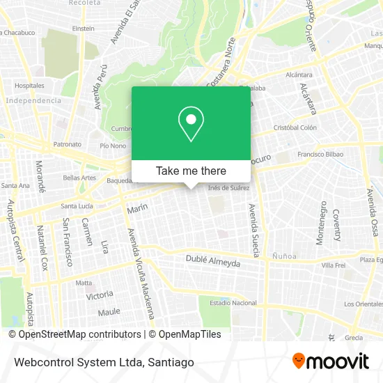 Webcontrol System Ltda map