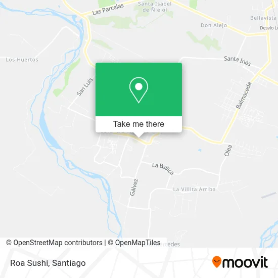 Roa Sushi map