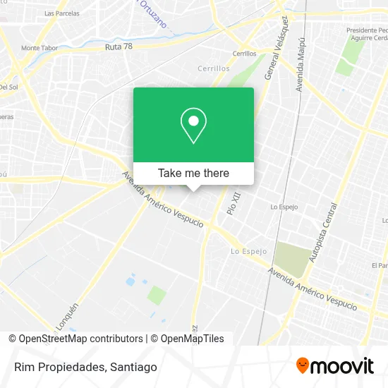Rim Propiedades map