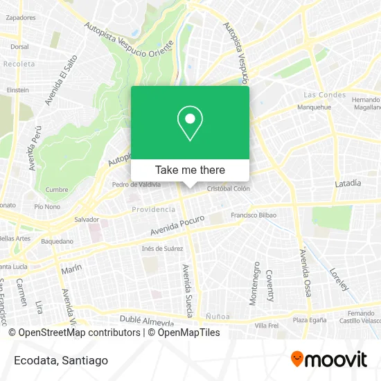 Ecodata map