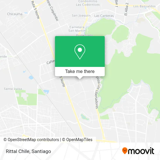 Rittal Chile map