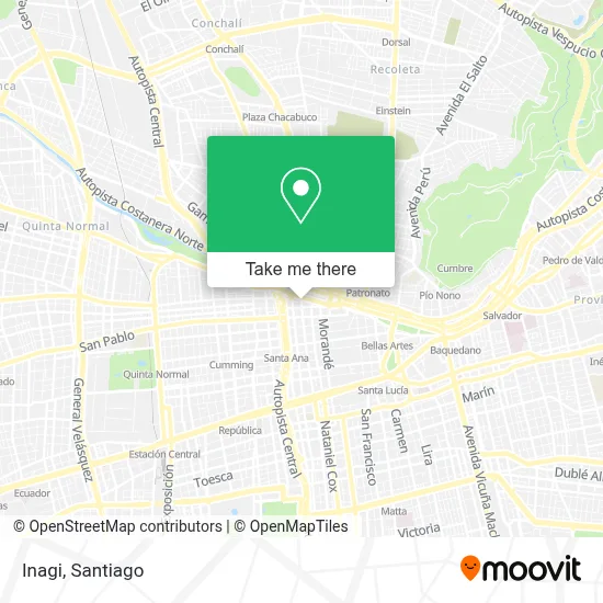 Inagi map