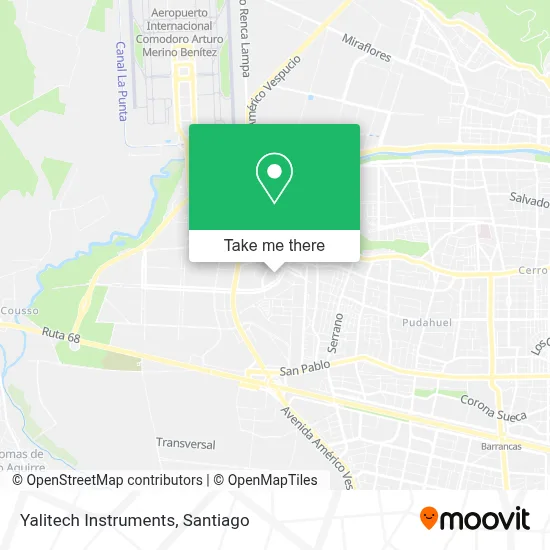 Yalitech Instruments map
