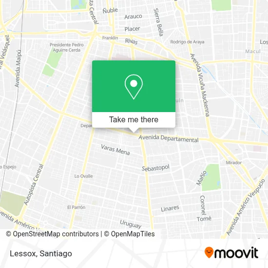 Lessox map