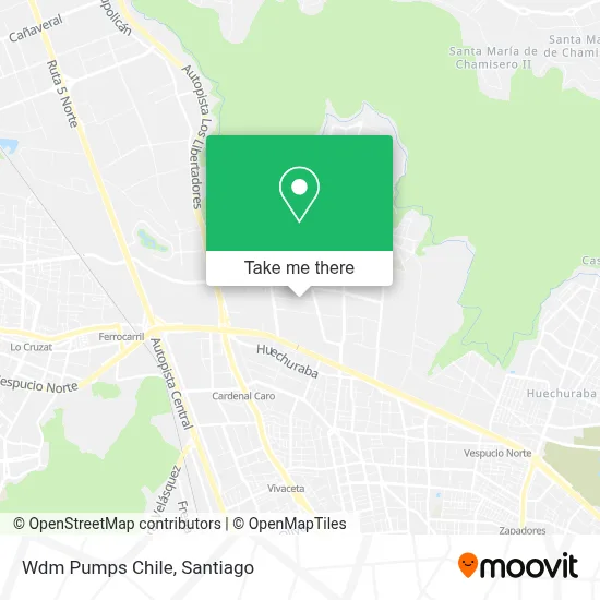 Wdm Pumps Chile map