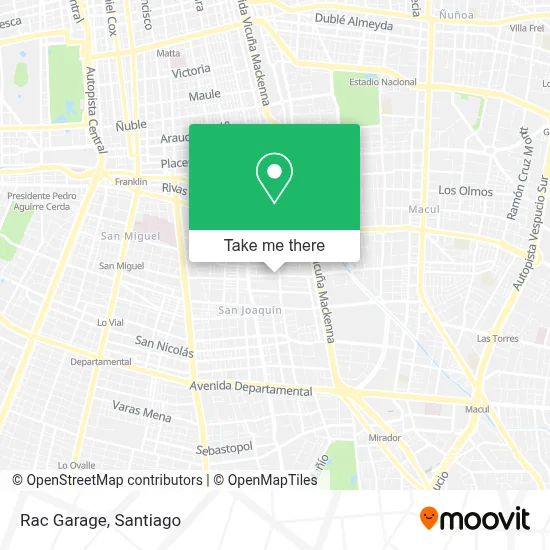 Rac Garage map