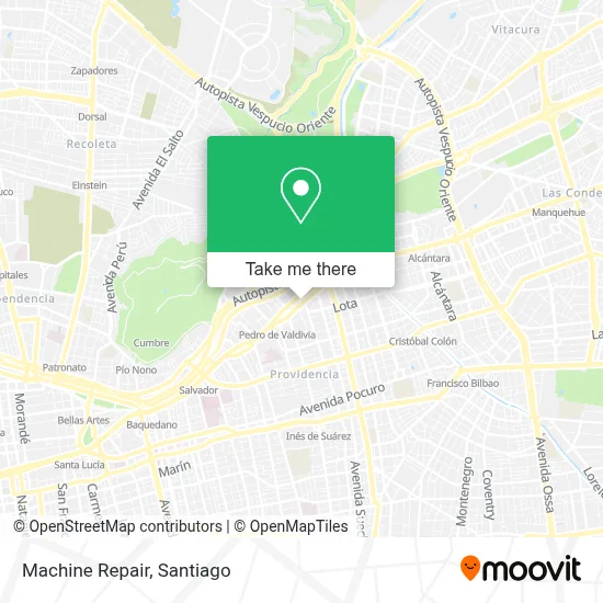 Machine Repair map