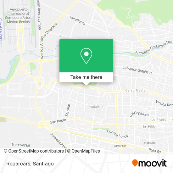 Reparcars map