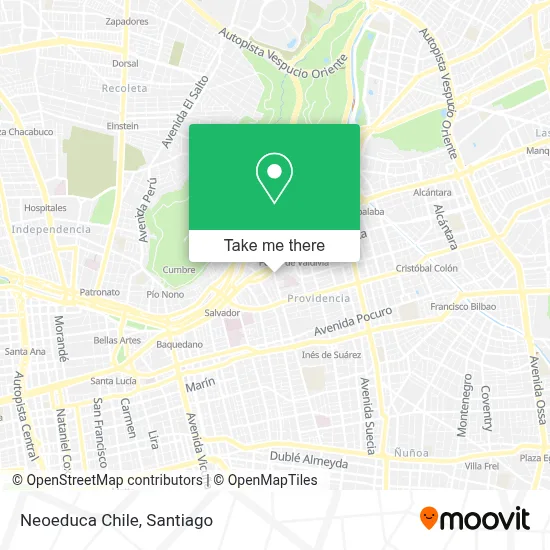 Neoeduca Chile map
