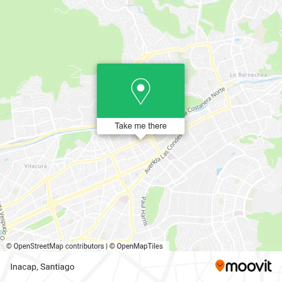 Inacap map