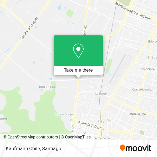 Kaufmann Chile map