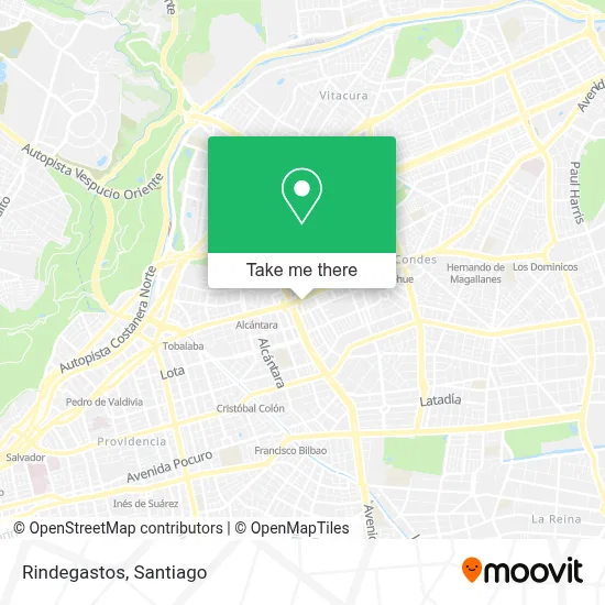 Rindegastos map