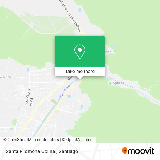 Santa Filomena Colina. map
