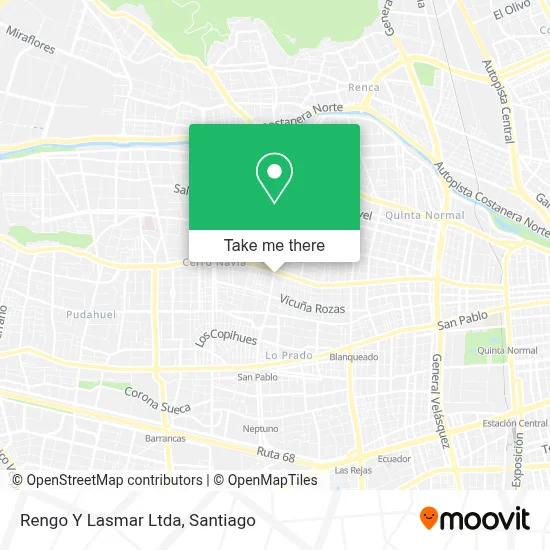 Rengo Y Lasmar Ltda map