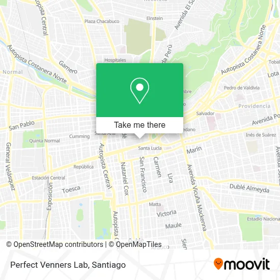 Perfect Venners Lab map