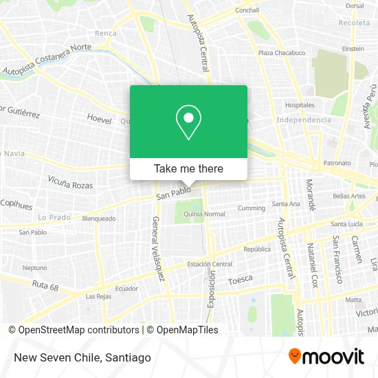 New Seven Chile map