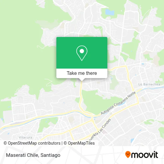 Maserati Chile map