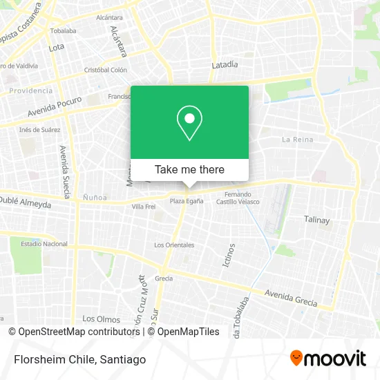 Florsheim Chile map