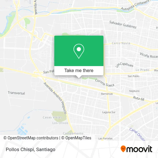 Pollos Chispi map