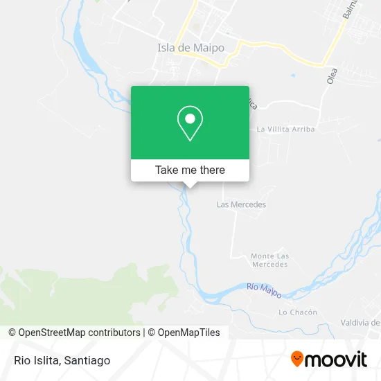 Rio Islita map